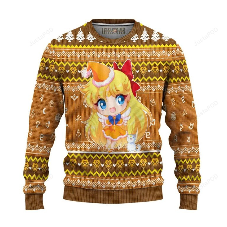Sailor Venus Ugly Christmas Sweater