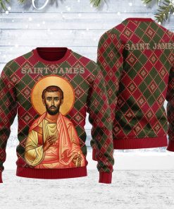Saint James The Less For Unisex Ugly Christmas Sweater