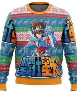 Saint Seiya Alt Premium Ugly Christmas Sweater
