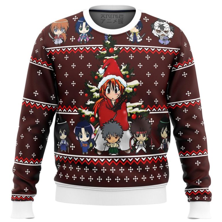 Samurai X Premium Ugly Christmas Sweater
