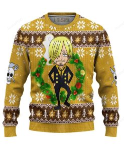 Sanji One Piece For Unisex Ugly Christmas Sweater