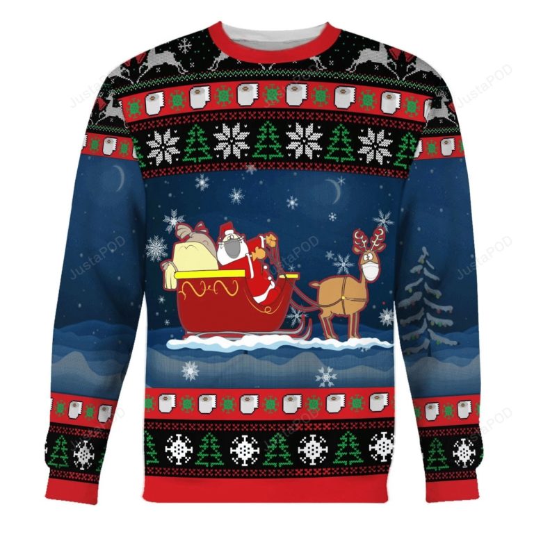 Santa 2020 Ugly Christmas Sweater