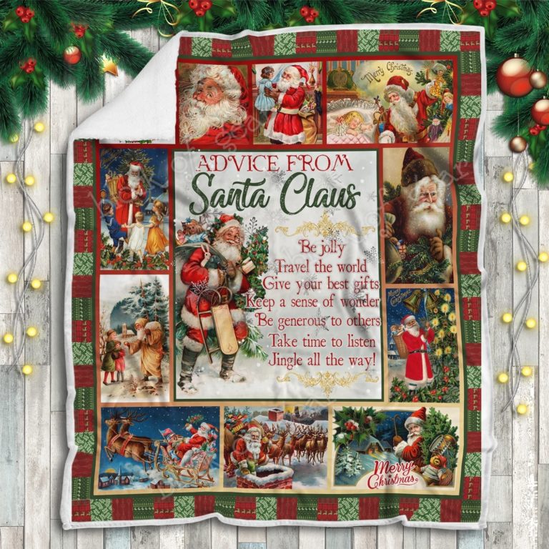 Santa Claus Fleece Blanket
