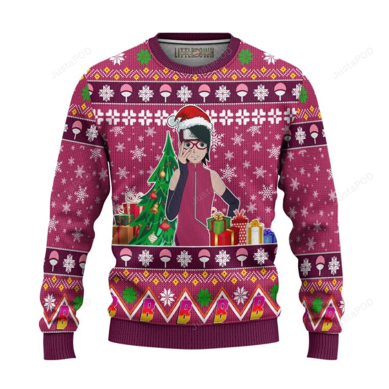 Sarada Uchiha Ugly Christmas Sweater