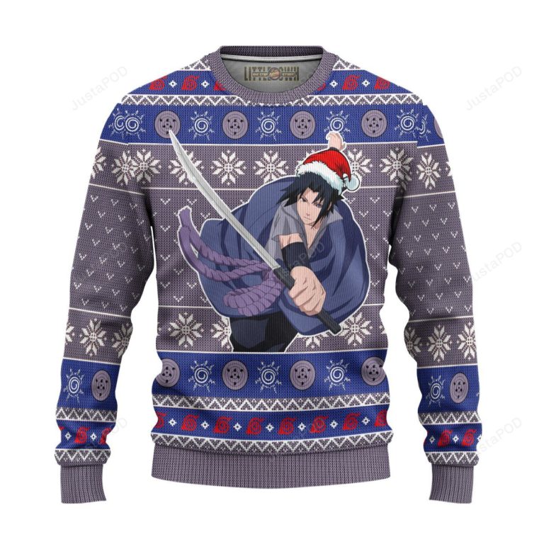 Sasuke Rinnegan Ugly Christmas Sweater