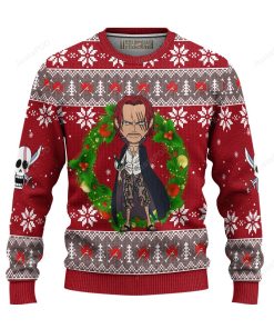 Shanks One Piece Anime Ugly Christmas Sweater