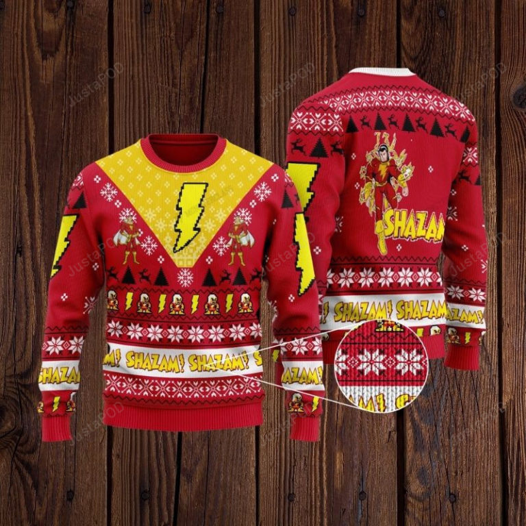 Shazam Christmas Sweater