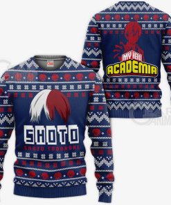 Shoto Todoroki Ugly Christmas Sweater My Hero Academia Anime Shirt
