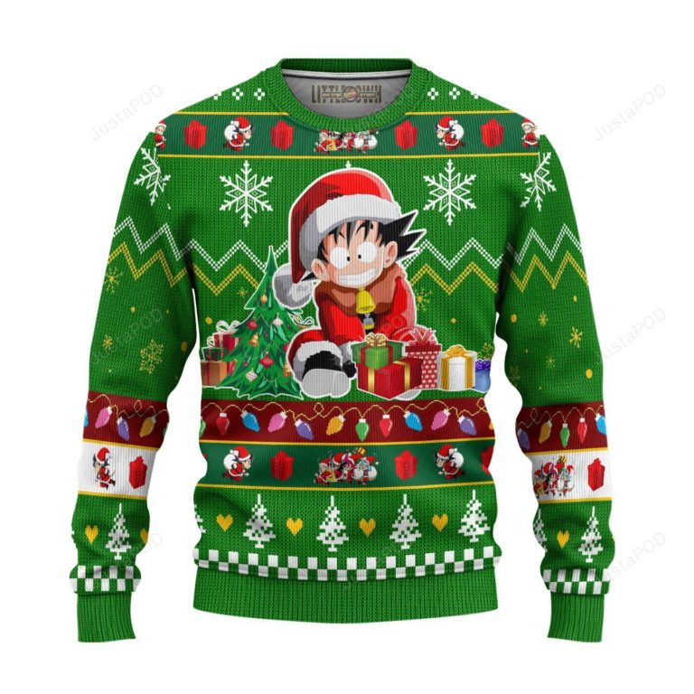 Son Goku For Unisex Ugly Christmas Sweater