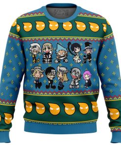 Soul Eater Chibi Premium Ugly Christmas Sweater
