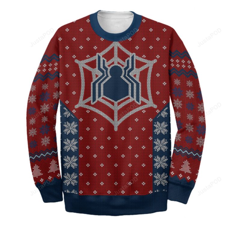 Spiderman Ugly Christmas Sweater