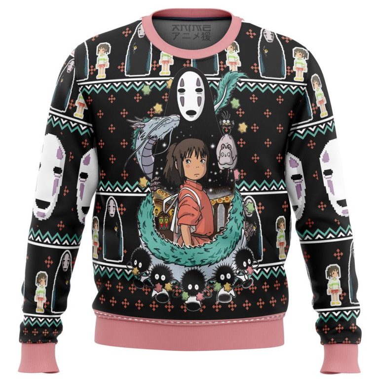 Spirited Away Avatar Premium Ugly Christmas Sweater
