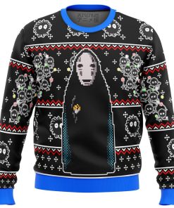 Spirited Away No Face Premium Ugly Christmas Sweater