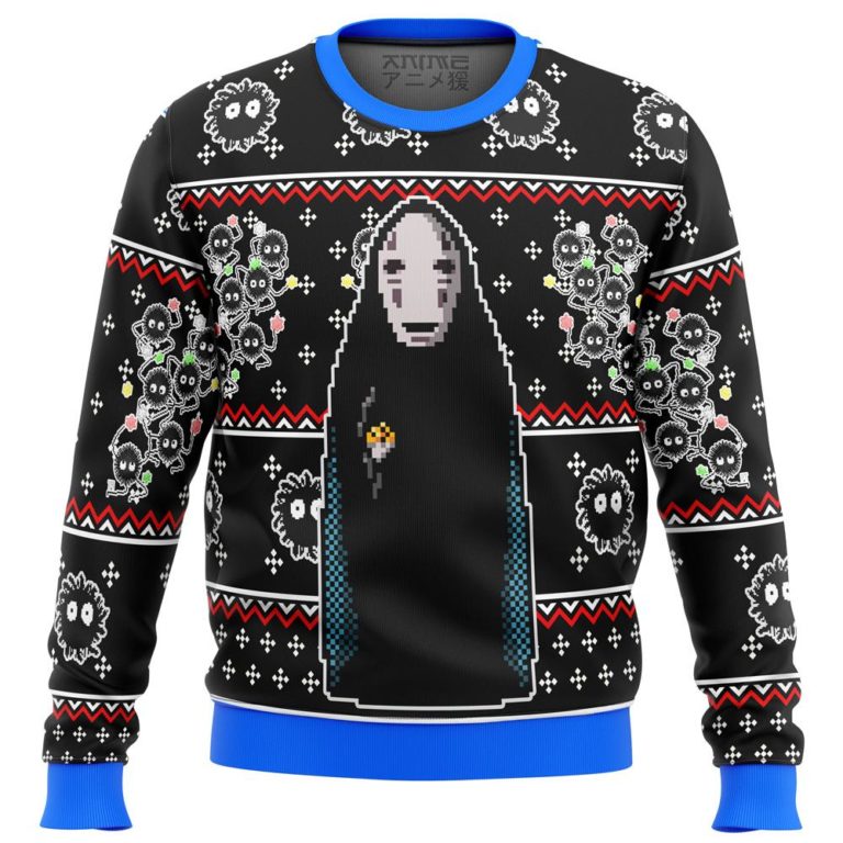 Spirited Away No Face Premium Ugly Christmas Sweater