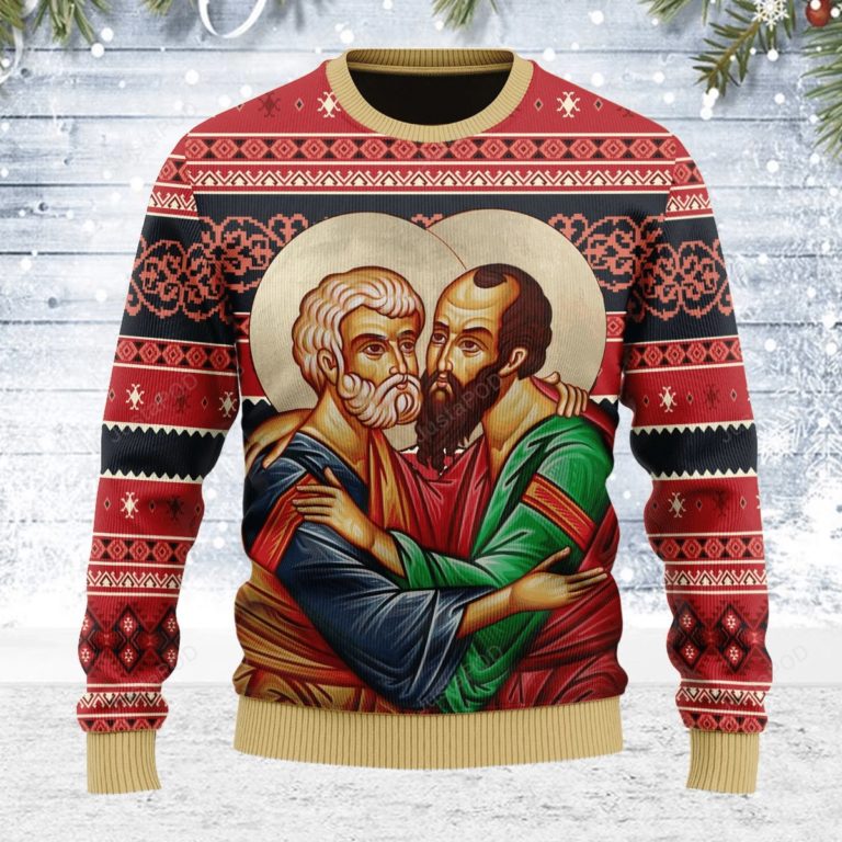 St. Apostles Peter And Paul For Unisex Ugly Christmas Sweater