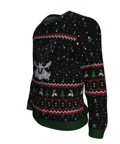 Studio Ghibli Forest Spirit Princess Mononoke Miyazaki Premium Ugly Christmas Sweater