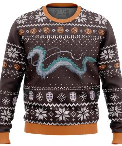 Studio Ghibli Spirits Premium Ugly Christmas Sweater