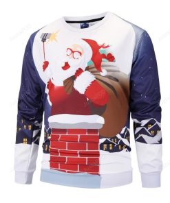 Super Cute Selfie Santa Ugly Christmas Sweater