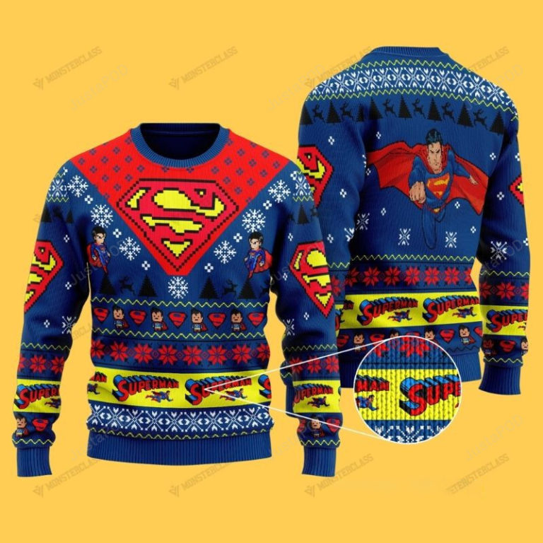 Superman Christmas Sweater