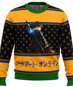 Sword Art Online Beater Premium Ugly Christmas Sweater Sword Art Online Beater Premium Ugly Christmas Sweater