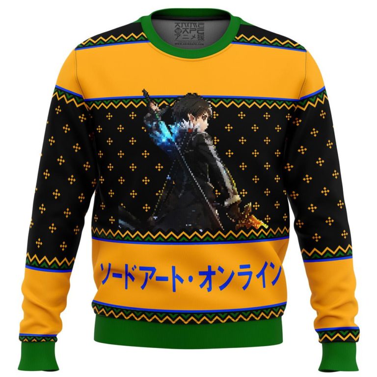 Sword Art Online Beater Premium Ugly Christmas Sweater
