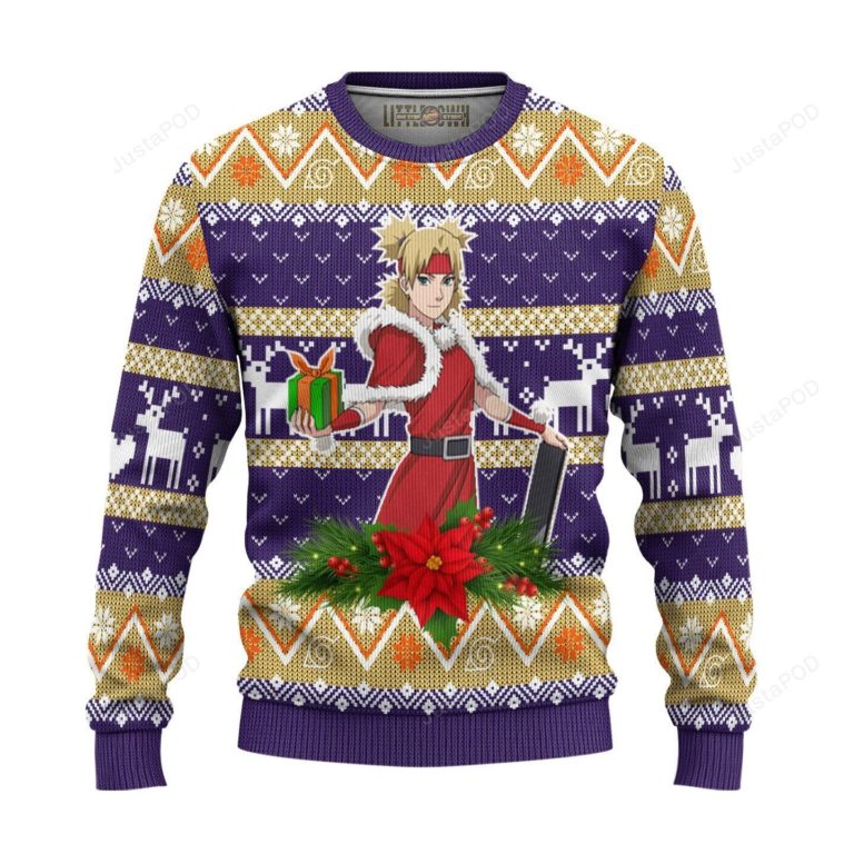 Temari Naruto For Unisex Ugly Christmas Sweater