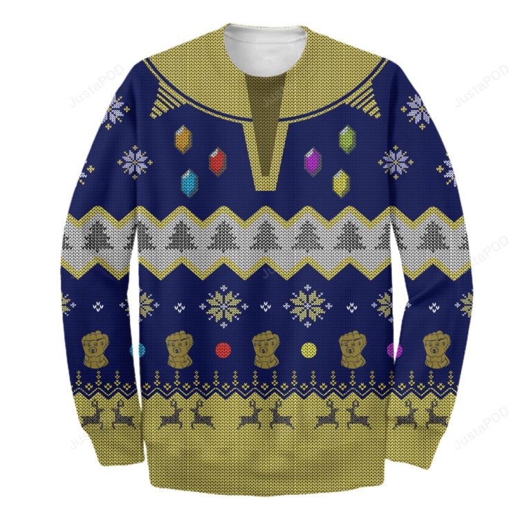 Thanos Ugly Christmas Sweater