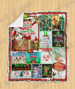 The Best Way To Spread Christmas Cheer Elf Fleece Blanket