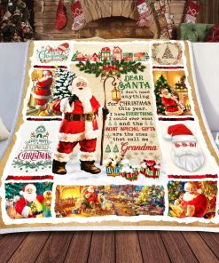 The Most Special Gifts Are The Ones That Call Me Grandma Fleece Blanket