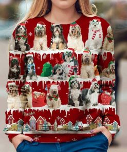 Tibetan Terrier – Snow Christmas Ugly Sweatshirt