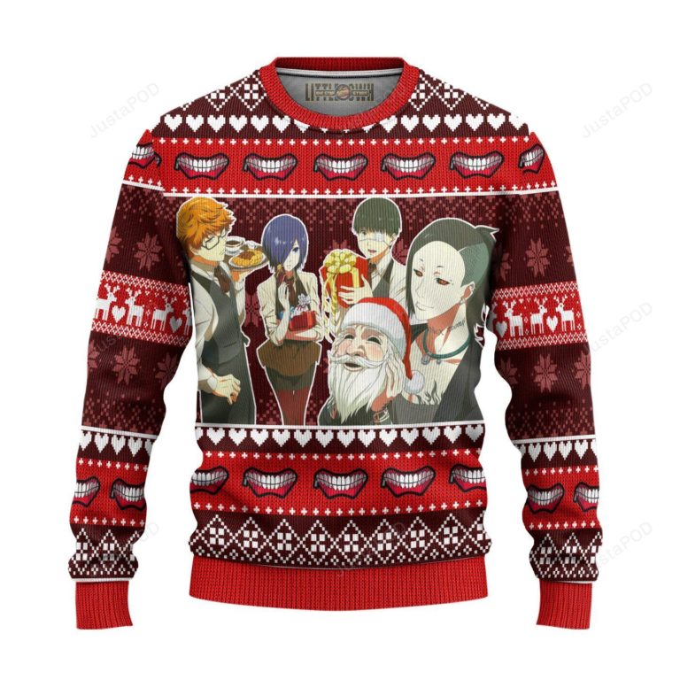 Tokyo Ghoul Anime Ugly Christmas Sweater