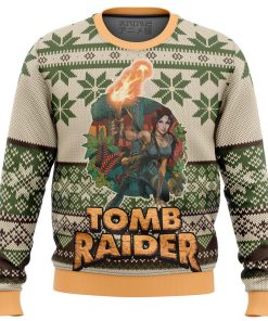 Tomb Raider Alt Premium Ugly Christmas Sweater