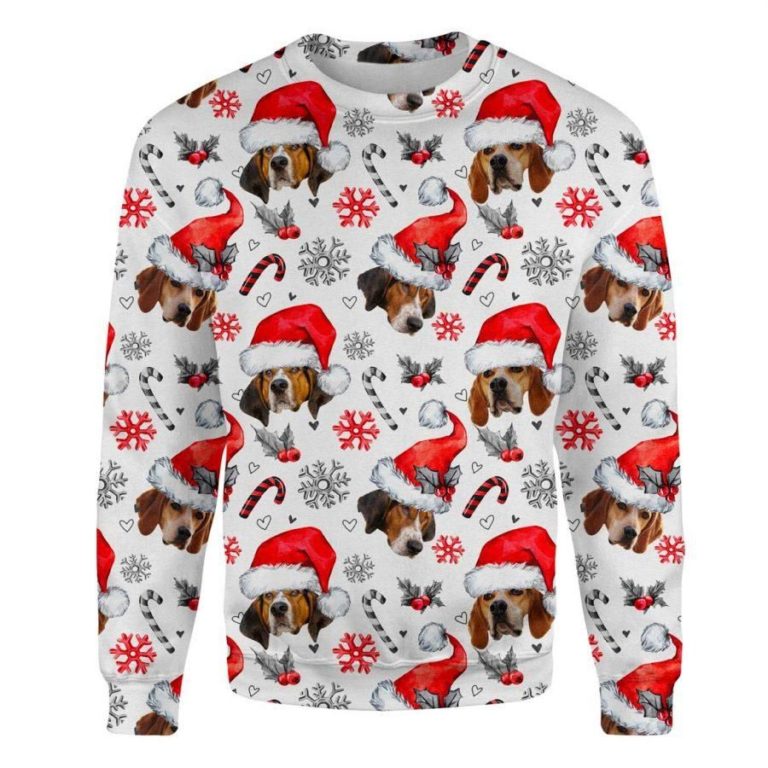 Treeing Walker Coonhound – Xmas Decor Ugly Sweatshirt