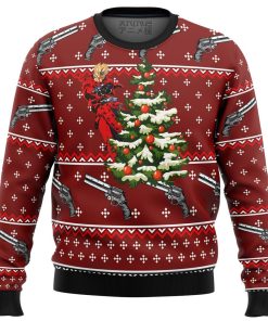 Trigun Vash Premium Ugly Christmas Sweater Trigun Vash Premium Ugly Christmas Sweater