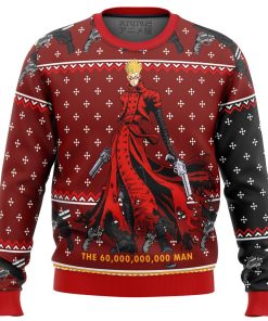 Trigun Vash The Stampede Premium Ugly Christmas Sweater Trigun Vash The Stampede Premium Ugly Christmas Sweater