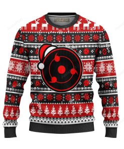 Uchiha Sharingan Ugly Christmas Sweater
