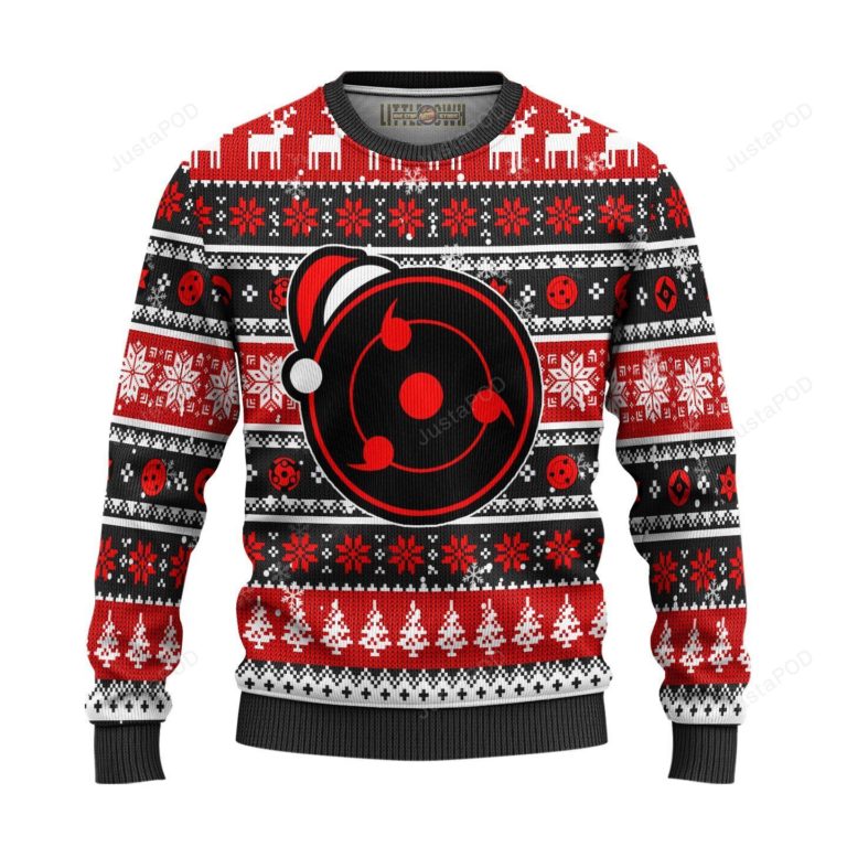 Uchiha Sharingan Ugly Christmas Sweater