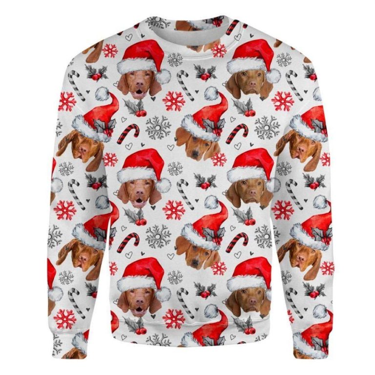 Vizsla – Xmas Decor Ugly Sweatshirt