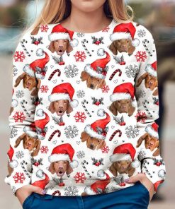 Vizsla – Xmas Decor Ugly Sweatshirt