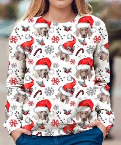 Weimaraner – Xmas Decor Ugly Sweatshirt