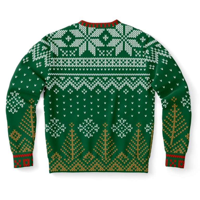 Well Hung Just Like Me Ugly Christmas Sweater