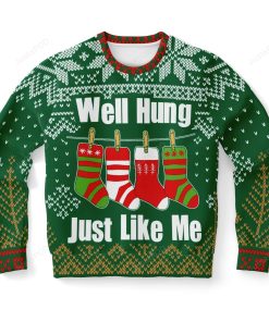 Well Hung Ugly Christmas Sweater