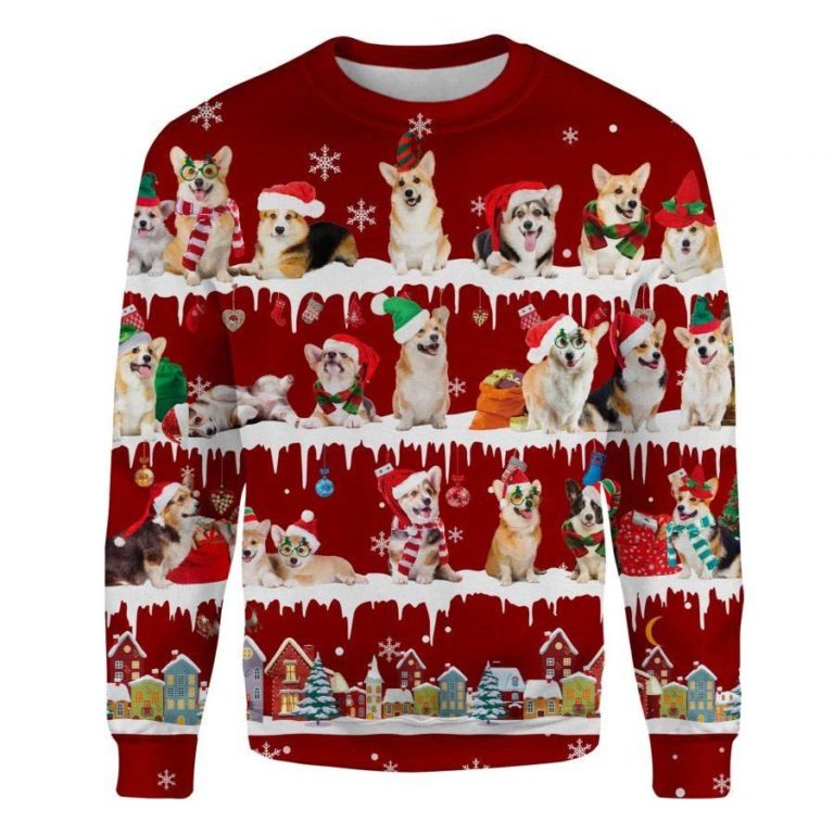 Welsh Corgi – Snow Christmas Ugly Sweatshirt