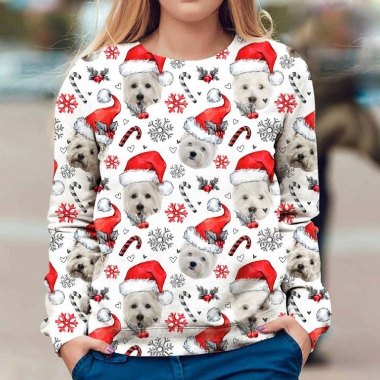 West Highland White Terrier – Xmas Decor Ugly Sweatshirt