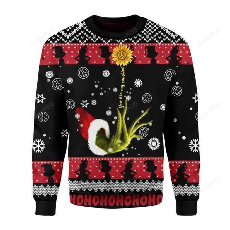You Are My Sunshine For Unisex Ugly Christmas Sweater