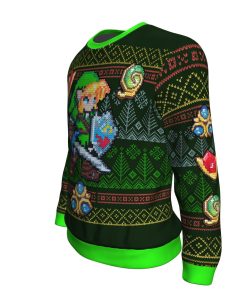 Zelda Link Premium Ugly Christmas Sweater