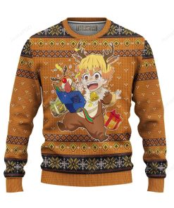 Zenitsu Demon Slayer Anime Ugly Christmas Sweater
