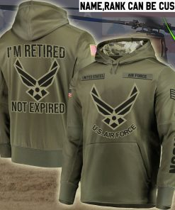 Custom US Air Force Veteran Hoodie USAF1213