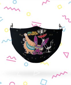 Aaahh!!! Real Monsters Group Stretch-To-Fit 3D Mask