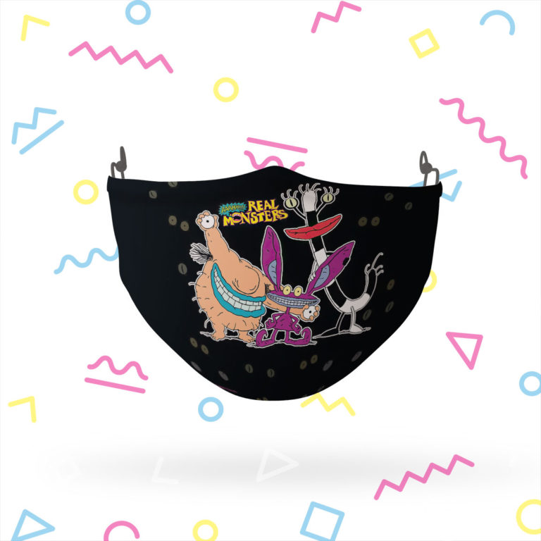 Aaahh!!! Real Monsters Group Stretch-To-Fit 3D Mask